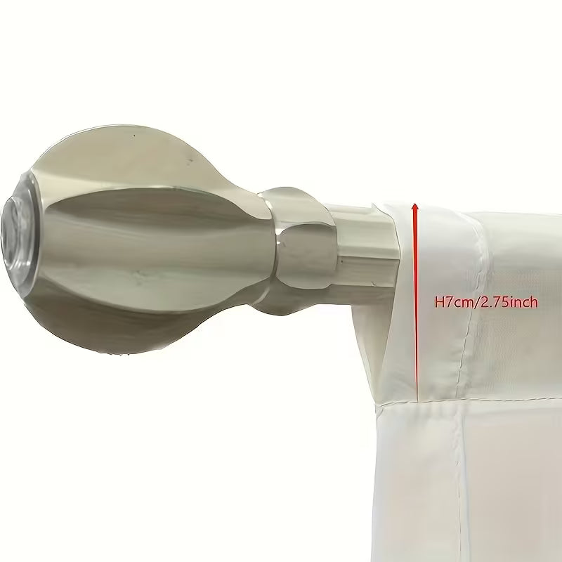 Two-piece set, luxurious and modern breathable outdoor curtains