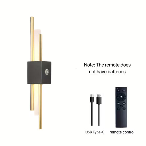 1pc/2pcs Dimming LED Wall Sconces, Smart Timing Function